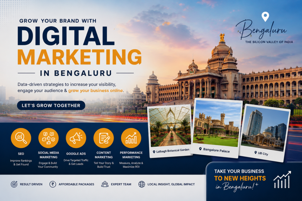 Digital Marketing in Bengaluru Digital marketing in Bengaluru